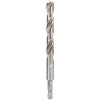 Bosch Hex Shank Double-Flute Brad Point Wood Drill Bit 10mm x 133mm (533FW)