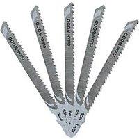 DeWalt T101B Multi-Material Jigsaw Blades 100mm 5 Pack (534TH)