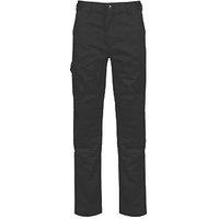 Regatta Pro Cargo Work Trousers Black 42" W 31" L (534XH)