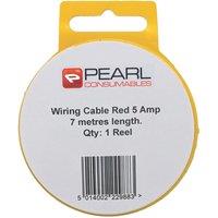 Pearl Consumables 5A 0.65mm Automotive Cable 7m Coil Red (534YY)