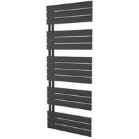 Ximax 1495mm x 600mm 2928BTU Black Flat Designer Towel Radiator (535GL)
