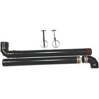 Grant Yellow Plume Diverter Kit 100mm Black (535KP)