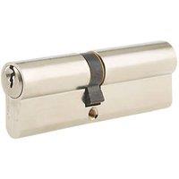 Union 6-Pin Euro Cylinder Lock 45-55 (100mm) Satin Nickel (5371G)