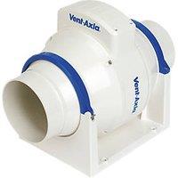 Vent-Axia 17104020 100mm Inline Extractor Fan with Timer 240V (53730)