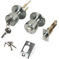 ERA Door Handle Set Satin Stainless Steel 67mm (53839)