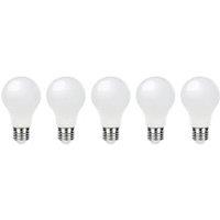 LAP E27 A60 LED Light Bulb 806lm 7.3W 5 Pack (538PP)