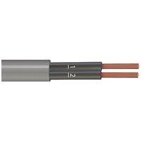 Time 2-Core YY Grey 0.75mm Unscreened Control Cable 100m Drum (538PY)