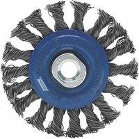 Norton Multi-Material Twisted Knotted Wire Wheel 115mm (4 1/2") (539JF)