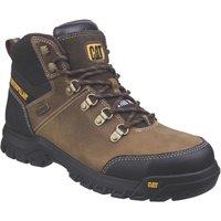 CAT Framework Size 13 Brown Waterproof Steel Toe Cap Safety Boots (539XK)