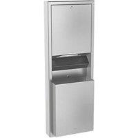 Rodan Paper Towel Dispenser & Waste Bin Stainless Steel 1148mm x 411mm (54022)