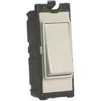 Varilight PowerGrid 20AX Grid SP Control Switch White with Colour-Matched Inserts (54085)