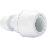 Hep2O Plastic Push-Fit Reducing Keyless Coupler 22mm x 10mm (541RE)