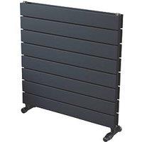 Ximax Oceanus 595mm x 600mm 1976BTU Anthracite Horizontal Designer Radiator (541TP)