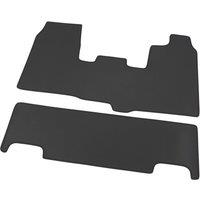 Unique Products Ford Transit Custom Crew Cab 2013 - 2015 Rubber Automotive Mat 2 Pieces (541VE)