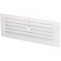 Map Vent Fixed Louvre Vent White 229mm x 76mm (54272)