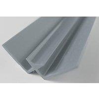 Splashwall Internal Corner Matt Light Grey 2440mm x 4mm (542RK)