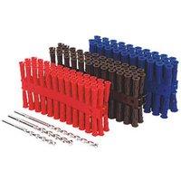 Rawlplug Uno Wall Plugs 275 Pcs (54384)