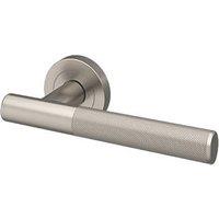 Smith & Locke Damgan Door Handle Pair Satin Nickel (543FK)