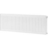 Flomasta 400mm x 1200mm 3918BTU White Type 21 Convector Radiator (543XP)
