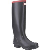 Hunter Argyll Full Knee Size 9 Black Non Safety Wellies (543XW)