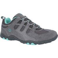 Hi-Tec Quadra II Size 8 Womens Grey Non Safety Trainers (543YG)