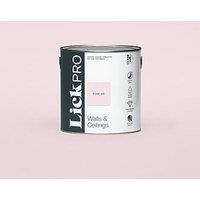 LickPro Max+ 2.5Ltr Pink 04 Matt Emulsion Paint (544JX)