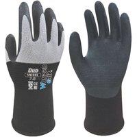 Wonder Grip WG-555 Duo Gloves Black/White Small (544VJ)