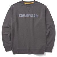 CAT Midweight Crewneck Sweatshirt Sweat Shirts Grey Large 41 Chest (544XT)