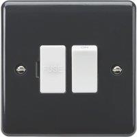 Knightsbridge Part M 13A Switched Fused Spur Anthracite (544YA)