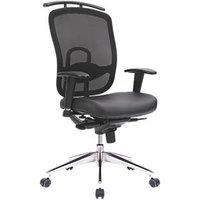 Nautilus Designs Freedom High Back Executive Chair Black (545PK)