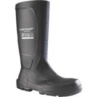 Dunlop JobGUARD Size 11 Black Steel Toe Cap Safety Wellies (545VU)