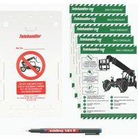 Scafftag Telehandler Tag Kit 7 Pieces (545YU)