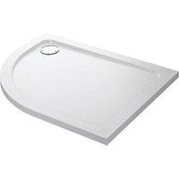 Mira Flight Low Offset Quadrant Shower Tray Right-Handed White 1200mm x 900mm x 40mm (5463X)
