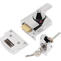 Yale 1 Star BS Night Latch Polished Chrome 60mm Backset (54648)