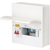 Deta PE1010S 10-Module 7-Way Part-Populated Main Switch Consumer Unit with SPD (546PV)