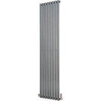 Ximax Fortuna 1800mm x 590mm 4218BTU Anthracite Vertical Designer Radiator (54725)
