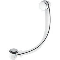 McAlpine Bath Waste Polished Stainless Steel (547JG)