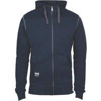 Helly Hansen Oxford Zip Hoodie Navy Small 36" Chest (547RX)