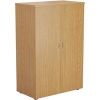 TC Group 3-Shelf Cupboard Nova Oak 800mm x 1200mm (547TT)