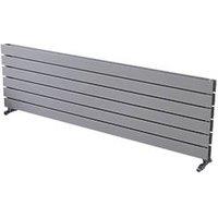 Ximax Oceanus 445mm x 1500mm 3901BTU Silver Horizontal Designer Radiator (548TR)