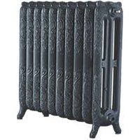 Arroll 760mm x 834mm 4913BTU Pewter Cast Iron 3 Column Radiator (5496P)