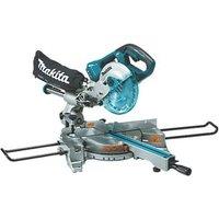 Makita DLS714NZ 190mm Twin 18V Li-Ion LXT Brushless Cordless Single-Bevel Sliding Compound Mitre Saw - Bare (549HG)