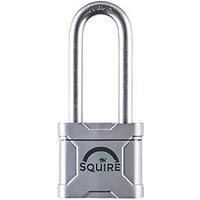 Squire MERC45/2.5 Steel Water-Resistant Long Shackle Padlock 49mm (549KH)