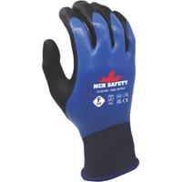 MCR Safety Graphene Fibre Cut-Resistant Gloves Blue/Black X Large (549YM)