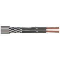 Time 2-Core CY Grey 0.75mm Screened Control Cable 100m Drum (550PY)