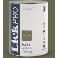 LickPro Max+ 5Ltr Green 05 Matt Emulsion Paint (550TM)