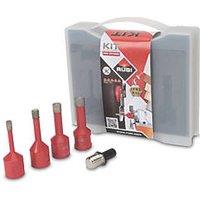 Rubi Drygres Dry Cut Diamond Tile Drill Bit Set 5 Pcs (5516K)