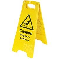 Danger Slippery Surface A-Frame Safety Sign 600mm x 290mm (5517H)