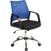 Nautilus Designs Calypso Medium Back Task/Operator Chair Blue (551PK)