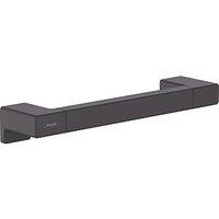Hansgrohe Straight Household Grab Rail Matt Black 348mm (551VG)